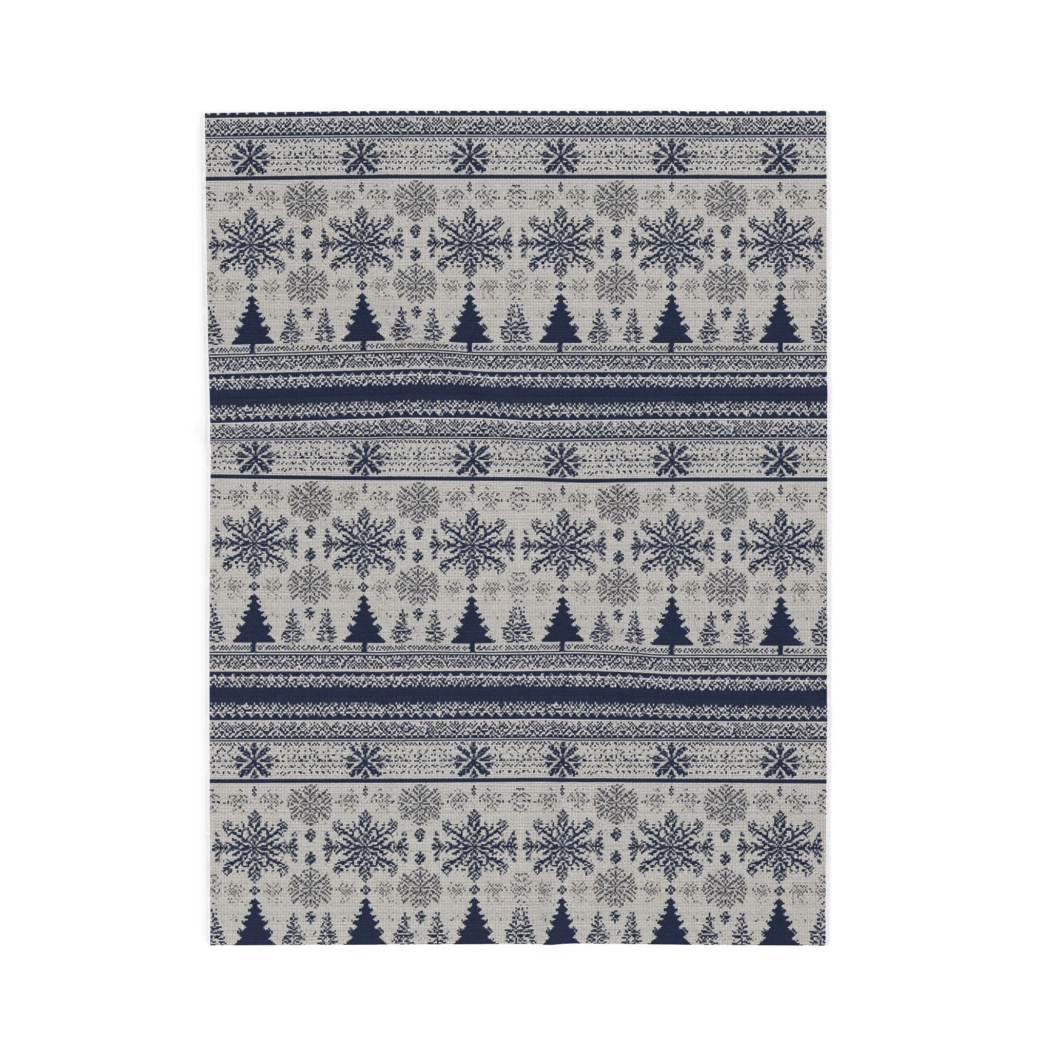 Ravenwood Clothing Christmas Velveteen Plush Blanket | Cosy Winter Throw