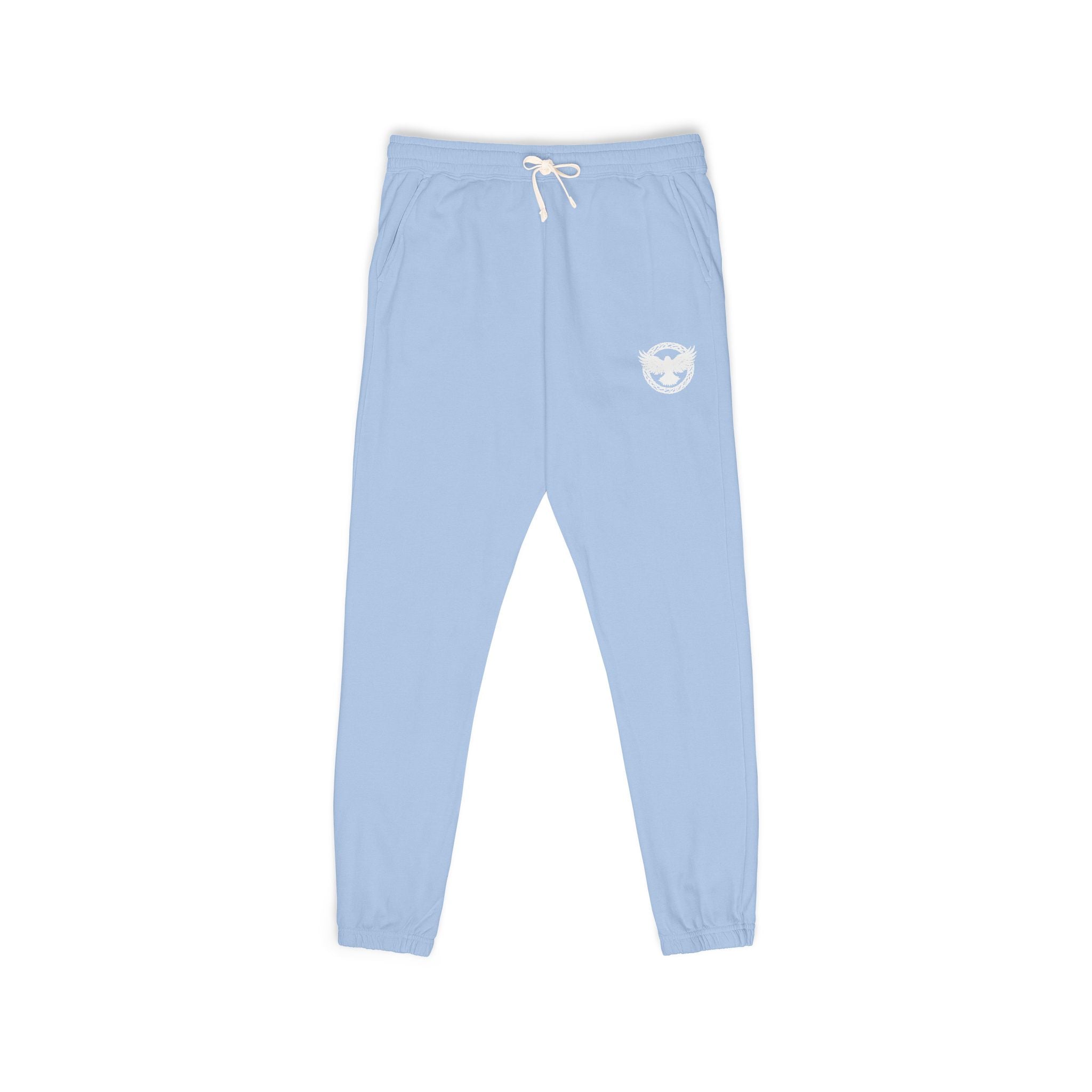 Ravenwood Clothing OG Collection | Embroidered Palm Crest Sweatpants | Cosy Goth Loungewear | Soft Fleece Joggers