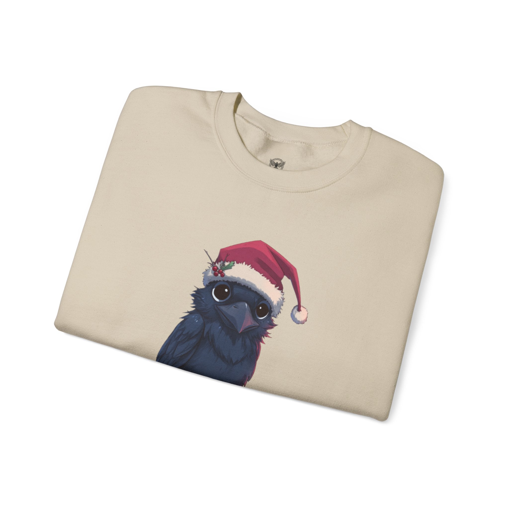 Pip Heavy Blend Raven Sweater | Cosy Goth Christmas Jumper | Ravenwood Clothing