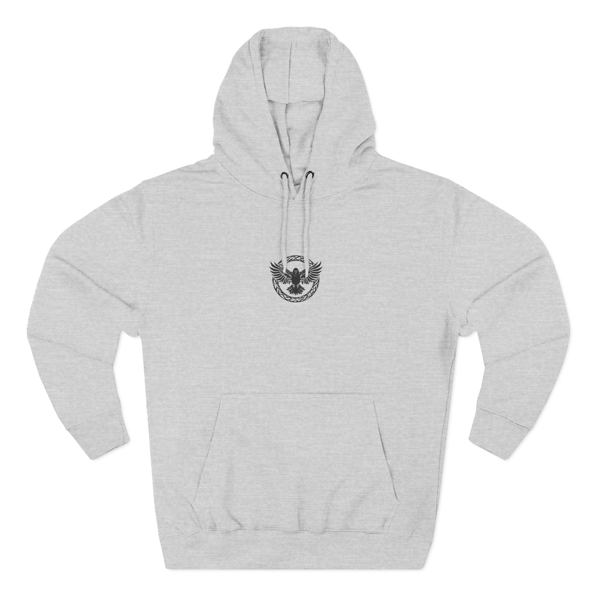 Ravenwood OG Collection - Three-Panel Fleece Hoodie – Soft Warm Unisex Cosy Hoodie