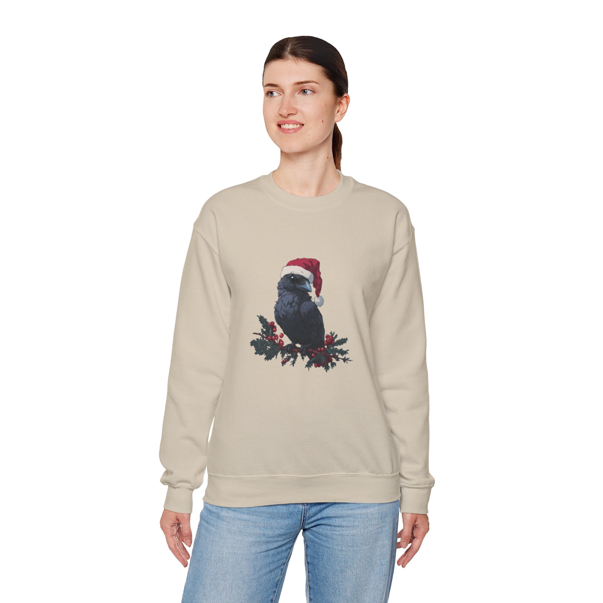 Silas Ravenwood Cosy Crewneck Sweater | Heavy Blend Unisex Sweatshirt | Cosy Goth Christmas Jumper